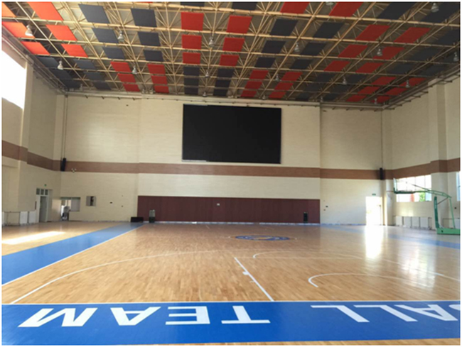 M-F3A入驻西安高新第一中学国际部体育馆