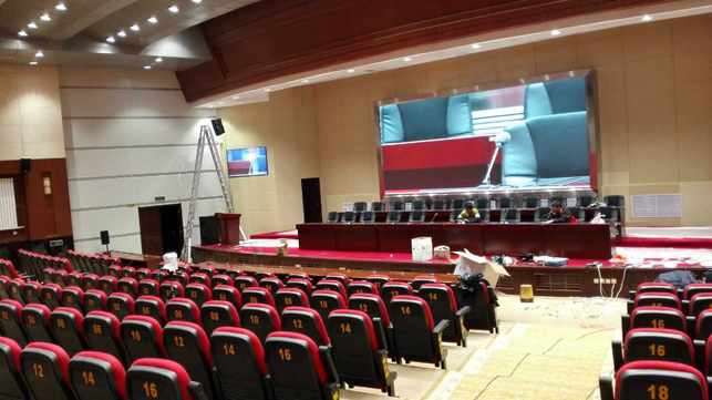 内蒙古阿拉善盟行署党政大楼礼堂音响系统